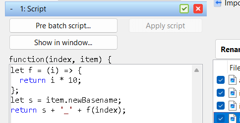 New scripting engine supports modern JavaScript