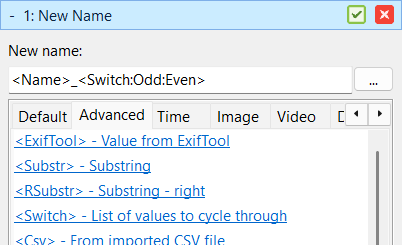 New tag Switch