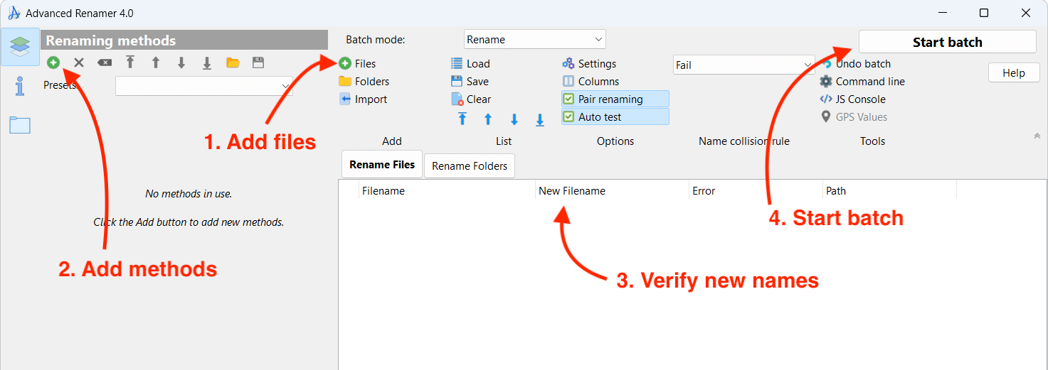 User Guide - Advanced Renamer